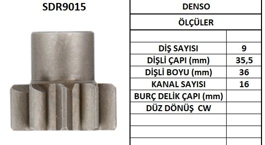 SDR9015  MARS DISLISI-9DIS