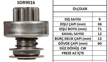 SDR9016  MARS DISLISI-9DIS ISUZU TRUCK-KOMATS U