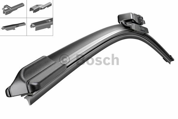 Aerotwin Multiclip Tekli Silecek - [700 mm] (Şeffa 307 2.0i Break/SW 200203 - 200505; 307 2.0i Break/SW 200506 - 200805; C-Quatre Hatchback 1.6i 16V 200808 - ; C-Quatre 2.0i 200808 - ; Touran 2.0i 200411 - ; C-Quatre Hatchback 2.0i 200812 - ; Excelle