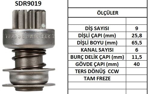 SDR9019  MARS DISLISI-9DIS  FIAT 126 BIS,UNO, POLSKY TERS FRZ