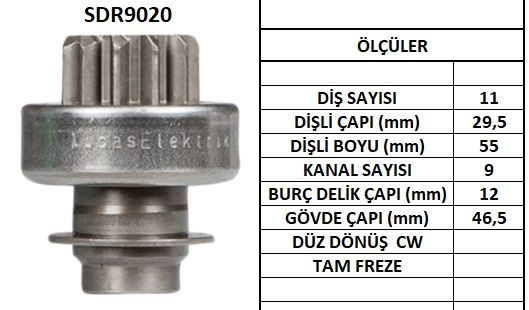 SDR9020  MARS DISLISI-11DIS FORD JEEP JPX - R ENAULT CLIO,EXPRESS D,R19 D