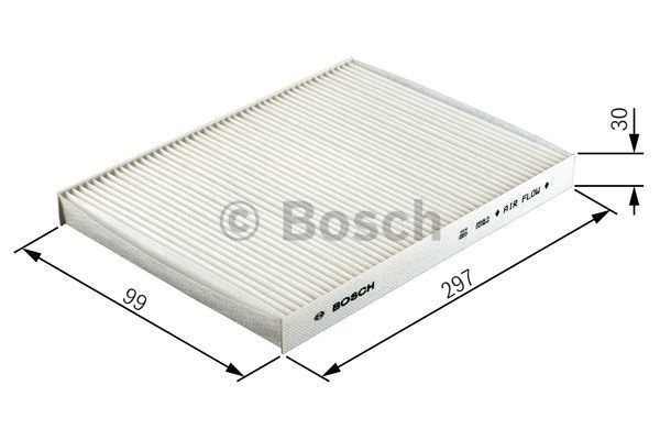 BOSCH_1987432422 Aktif Karbonlu Polen Kabin Filtresi AUDI VW VOLKSWAGEN filitre
