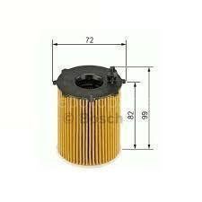VOLVO V50 1.6D DRIVe 11.2004 - 07.2010 BOSCH YAĞ FİLTRESİ filitre