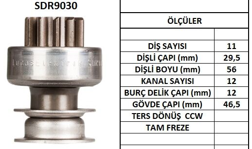 SDR9030  MARS DISLISI-11DIS LADA SAMARA ISKRA  TIP