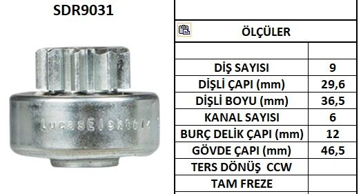 SDR9031  MARS DISLISI-9DIS MERCURY MARINE 25H P,30HP,60HP,STROKE 9.9,15 HP