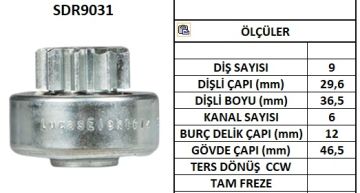 SDR9031  MARS DISLISI-9DIS MERCURY MARINE 25H P,30HP,60HP,STROKE 9.9,15 HP