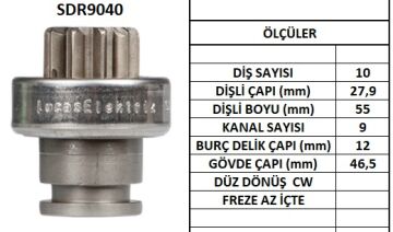 SDR9040  MARS DISLISI-10DIS  FIAT DUNA - RENA ULT 19