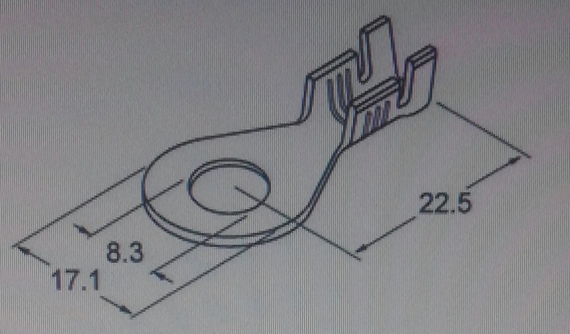 RADE.208 RADE HKN 10-08 DP KABLO UCU 100 AD.