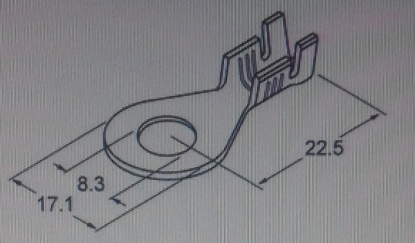 RADE.208 RADE HKN 10-08 DP KABLO UCU 100 AD.