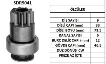 SDR9041  MARS DISLISI-9DIS DAEWOO - CLARK