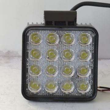 3653 16 LEDLİ KARE ÇALIŞMA LAMBASI 48W