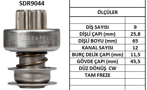 SDR9044  MARS DISLISI-9DIS  CITROEN-FIAT-LANC IA-OPEL-PEUGEOT-RENAULT-SEAT-VOLVO-TALBOT
