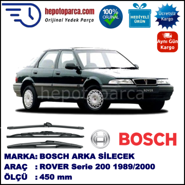 ROVER Serie 200  450 mm 10.1989-03.2000 BOSCH Arka Silecek