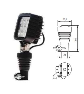 YD-D-0289 WRK-LED-160 10-50V DC LED ÇALIŞMA LAMBA