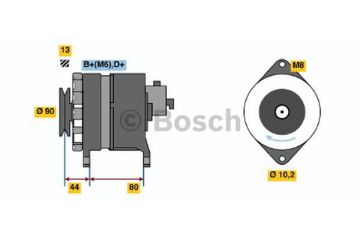 AlternatörNISSAN Vanette NIS 23100D9704; DAF 1516