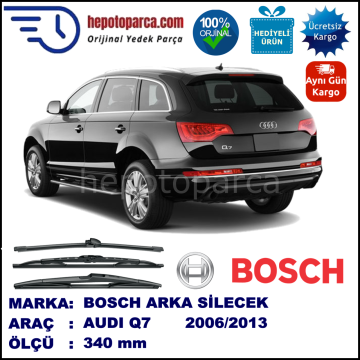 AUDI Q7 [4LB] 340 mm 03.2006-... BOSCH Arka Silecek