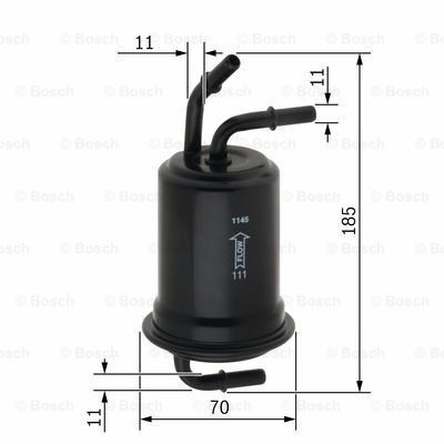 Benzin FiltresiKIA; SAIPA Rio KIA 0K32A20490; KIA 0K30