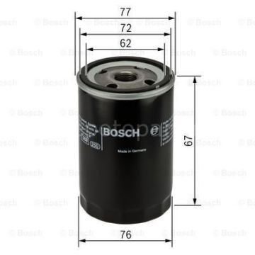 FIAT Panda 1.2 i.e. 10.2003 - 12.2009 BOSCH YAĞ FİLTRESİ filitre