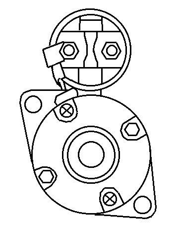 F032112534 Marş Motoru Gehl KL 150  103-10  -,Hako  HT 3000 D/DA  403C-15  -,Ingersoll-Rand P WP  103-10  -,Ingersoll-Rand P  WP  103-10  -,JCB 8015  103-10  -