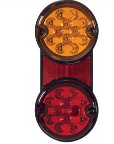 YD-D-0380 DSL-210 STDRR(R) LEDLİ İKİLİ LAMBA R  RA AKORLU