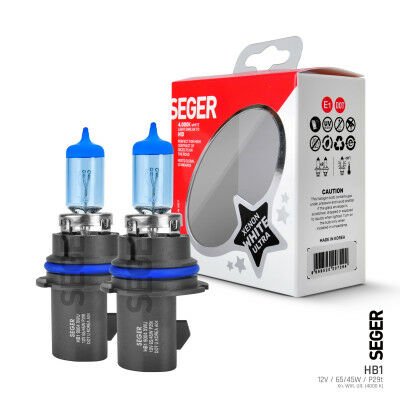 207447 HB1 9004 12V 65/45W (4.000 BEYAZ IŞIK)TAKIM P29T XENON WHİTE ULTRA