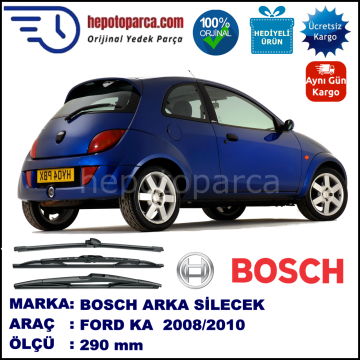 FORD Ka II [08] 290 mm 09.2008-10.2010 BOSCH Arka Silecek