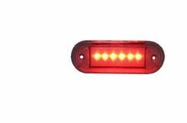SBA24R6 24V 6 LEDLİ KIRMIZI Basamak Aydınlatma Sid 30220058