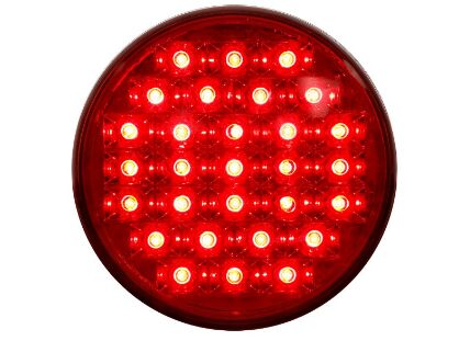 ÇERAY 201311 MODÜLER YUVARLAK DORSE SİNYAL LEDLİ 12V  KIRMIZI