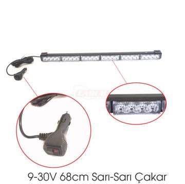 4203278 CARUB OFF ROAD PROJEKTÖR 9-30V 68CM SARI  ÇAKAR
