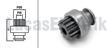 TMB116  MARS DISLISI-13DIS FIAT IVECE 129,130 -FORD TRANSIT DIZEL- LANCE 300