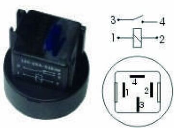 VR3600 ROLE KLM VE DIREKSIYON ROLE 12V.4P CLIO/MEG NE