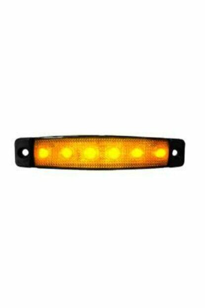 SBB24Y6 24V 6 LEDLİ SARI PARMAK LAMBA İnce Dizayn Side Marker S 30240030