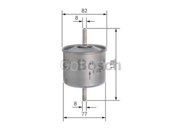 FORD Escort 1.8i 16V (01.1995 - 09.2001) BOSCH Filtre Seti filitre