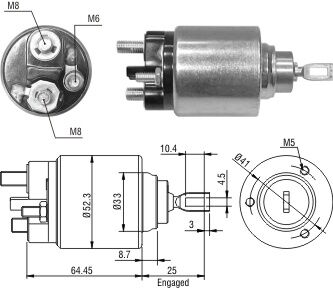 371   MARŞ OTOMATİĞİ 12V ESCORT MONDEO YM DAR GÖVD FORD TRANSİT V347 2339304001 2.339.304.015