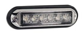 YD-D-0465 DSL-GHST2JC-CHROME CERCEVE 6 LED LAMBA 1 AMBER