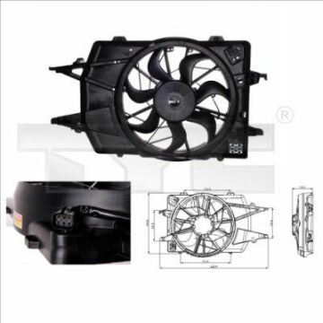 SGR 59421 FAN MOTORU DAVLUMBAZLI FORD FOCUS 1 KLİMALI  2S418C607AB
