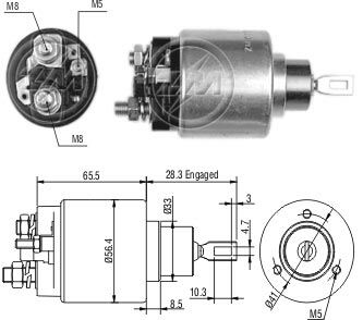 ZM 779   MARŞ OTOMATİĞİ 12V  RENAULT CLİO 0331303106