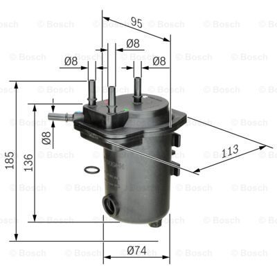 BOSCH_0450907012 Dizel Filtre RENAULT filitre