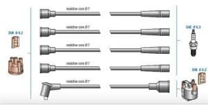 DODUCO 7720  BUJİ KABLOSU RENAULT 12 TL-TS-STW TOROS  7702128466 7702247777