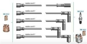 DODUCO 7821  BUJİ KABLOSU TOFAŞ D.K.Ş  S-SL-SLX 1.4  DOĞAN KARTAL ŞAHİN 7706494 7611124