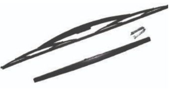 RB40 SİLECEK SÜPÜRGESİ 1000 MM TEL.GRAF.KANCALI 40 0INC