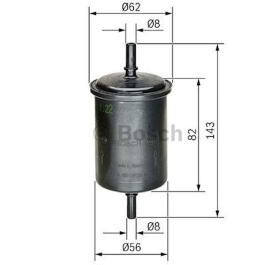 Benzin FiltresiRENAULT; PEUGEOT; DACIA; CITROEN Symbol 1.4i 199910-200710; Symbol 1.2 200810-; Megane Classic 1.6i 199609-200309; Clio II 1.2 16V 200310-; 307 1.6i 200008-200505; Clio III 1.2 200506-; Megane II 1.6 200310-200910; Clio II 1.4i 19980 7