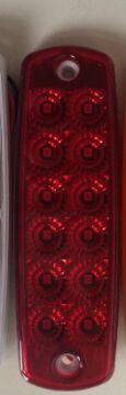 12 LEDLİ SİDE MARKER LAMBA KIRMIZI