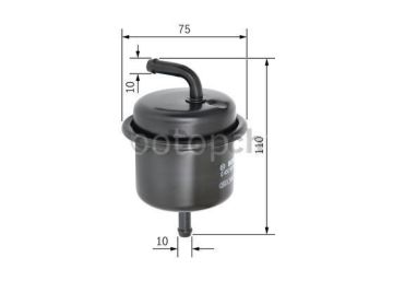 SUZUKI Baleno 1.6i 16V Hatchback (04.1995 - 04.2005) BOSCH Filtre Seti filitre
