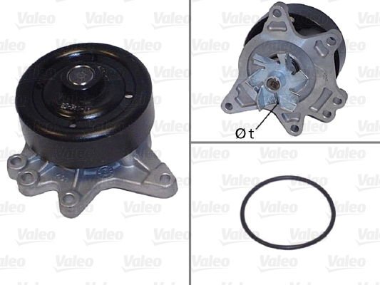506844 SU POMPASI TOYOTA AVENSIS COROLLA 1610009130 16100