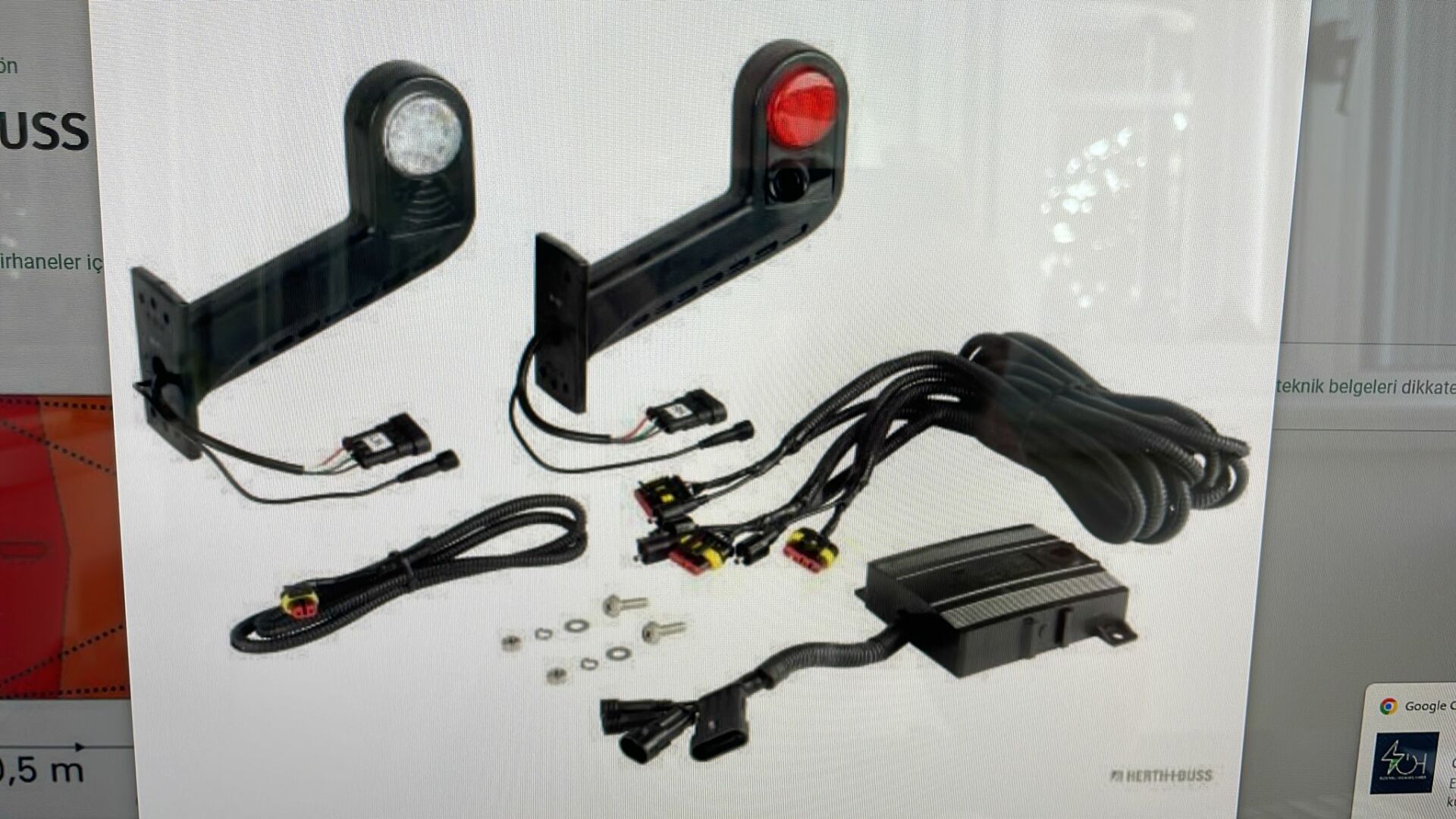 82710490 LED GERİ VİTES SENSÖRÜ BOYNUZ LAMBA