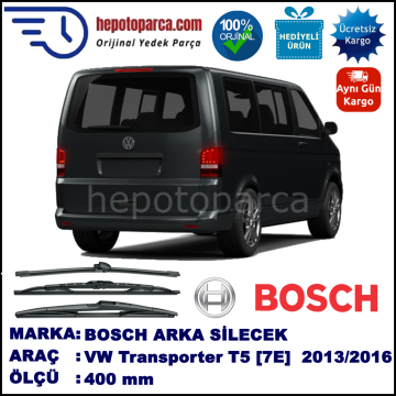 VW Transporter T5 [7E] 400 mm 06.2013-... BOSCH Arka Silecek