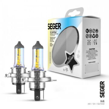 210928 H4 12V 60/55W (3.000K AQUA SARI IŞIK )TAKIM ALL WEATHER