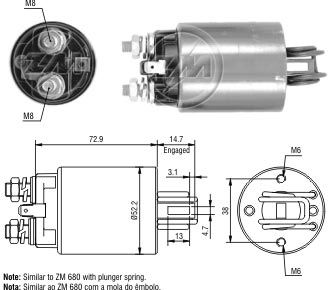 ZM 581   MARŞ OTOMATİĞİ 12V NISSAN BLUEBIRD 1987001012