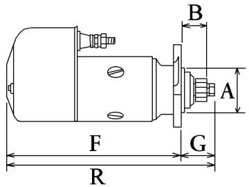 F032110213 Marş Motoru Fiat Various Models -,Fiat  420 01-01-1984 -,Fiat 580, DT -,Fiat 684N 9.8 8200.02.220 01-01-1970 -,Fiat 684NP 9.8 8200.02.220 01-01-1974 -